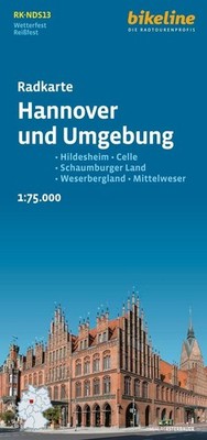 Radkarte Hannover und Umgebung (RK-NDS13) Esterbauer Verlag