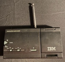 IBM Calculator Clock Radio Model 627. Tested and Working, Vintage Cool