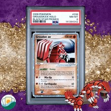 2006 Pokémon Black Star Promos | PSA 8 Groudon EX | Holo | #038