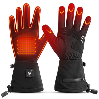 Heated Glove Liners, Upgraded Winter Gloves for Men Women Rechargeable Batter...
