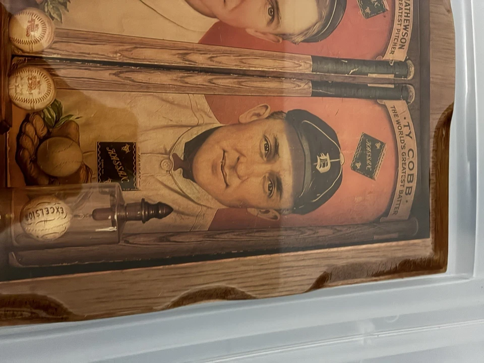 Arte de pared decorativo Christy Mathewson and Ty Cobb Foto 3 de 4