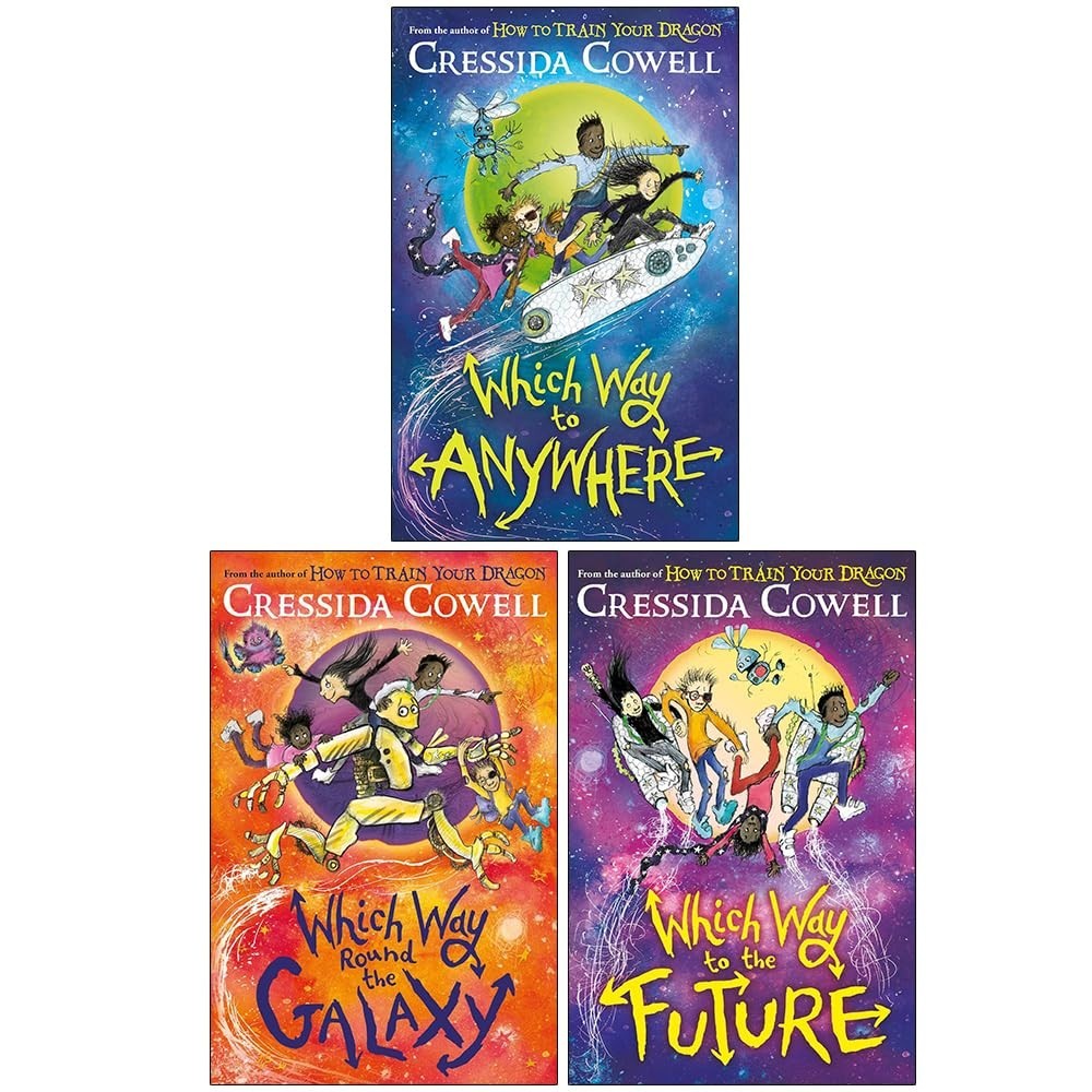 Which Way to Anywhere Series 3 Books Collection Set By Cressida Cowell