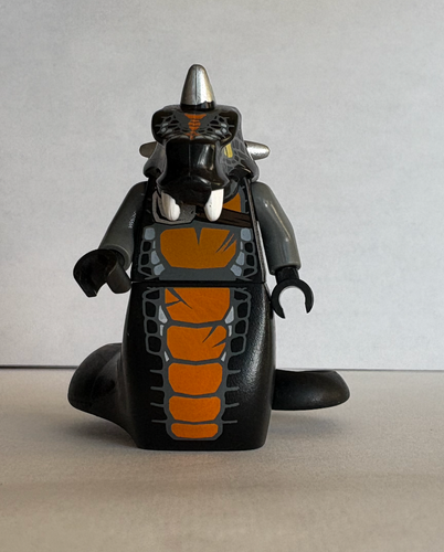 LEGO Ninjago SKALIDOR Orange and Black Snake General Minifigure | eBay