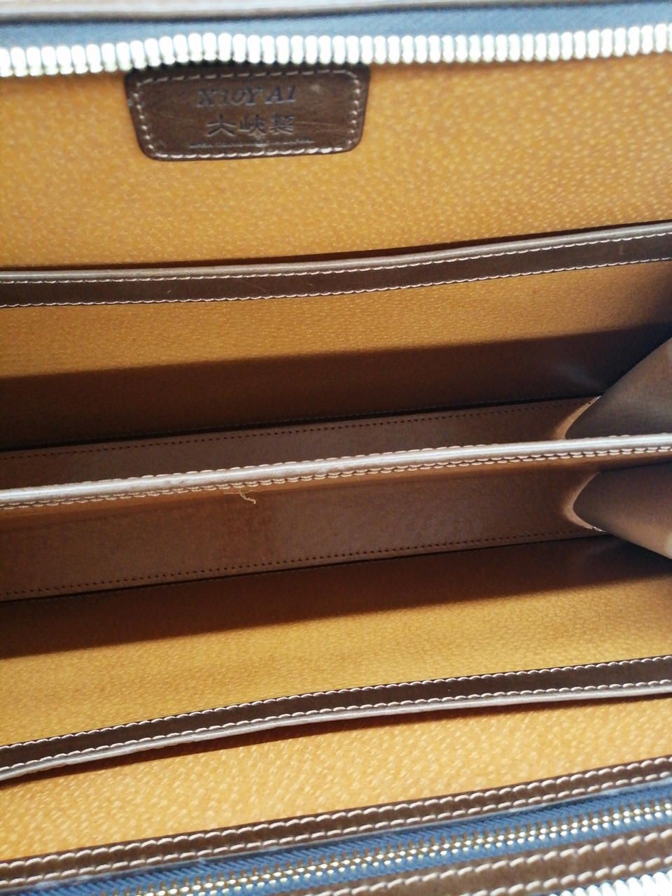 Grandma Bag Briefcase Brown Used image 6