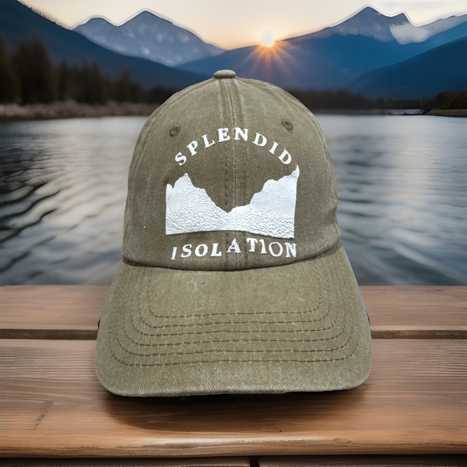 Splendid Isolation Mountain Range Biro Baseball C… - image 1