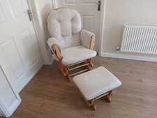 KUB Glider Nursing Chair and Foot Stool