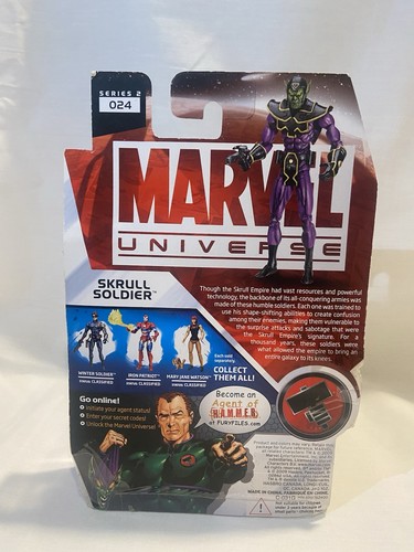 Marvel Universe 3.75” Skrull Soldier Series 2 #024 From The Fantastic 4 Four - Picture 2 of 4