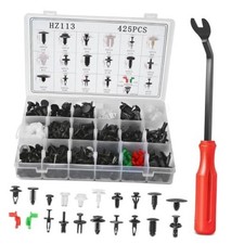 Car Push Retainer Clips, Plastic Bumper Clip Fender Clip, Door Trim 425pcs