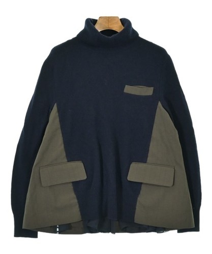 sacai Sweaters NavyxKhaki 1(Approx. S) 2200659896100