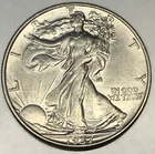 1937-P Walking Liberty half dollar AU - 2276