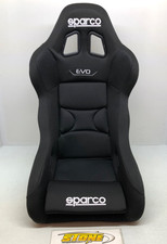 New Sparco Racing Seat Evo Qrt-x Black Medium Up To 34 Waist 008007xnr