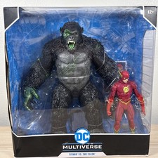 McFarlane DC Multiverse Titano Megafig vs The Flash 7 Figure comic toy 2 Pack
