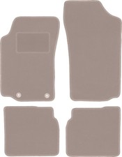 Fußmatten Automatten Velours Beige für Peugeot 306 1993-2001 4-tlg