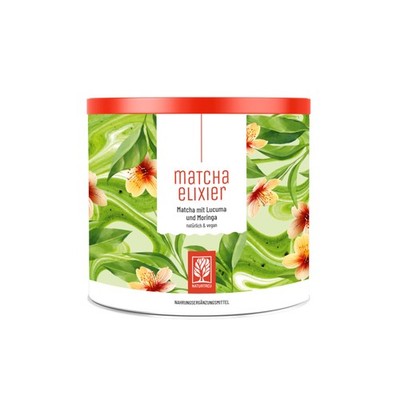 Matcha Latte Pulver Kokosmilch 30 Portionen Folsäure Matcha Elixier NATURTREU 