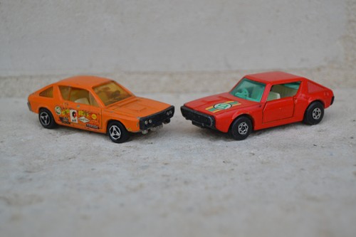 RENAULT 17 - Matchbox R17 TL n°62 1974 - Majorette R17 TS n°260 1/56