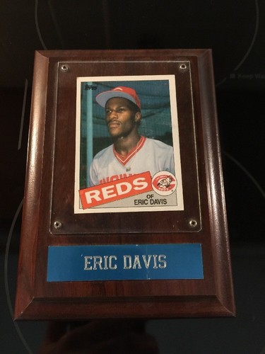 Picture Frame of 1985 Topps Eric Davis Rookie Card | eBay