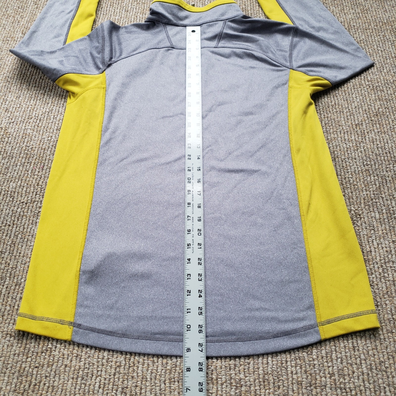 North Face 1/4 Zip Pullover Performance Shirt Gra… - image 8