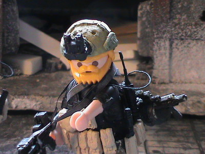 PLAYMOBIL Custom – US GRS Bengasi 2012 – Réf. 0200 – Pièce Unique
