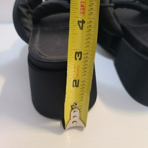 ZARA PADDED STRAP FLATFORM SANDALS  BLACK SIZE 8 | 1344/110 - Bild 10 von 10