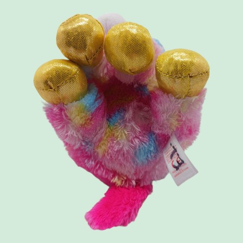 Juguete de peluche TY Beanie Boos Fantasia 10" animal de peluche unicornio rosa pastel brillo - Imagen 4 de 9