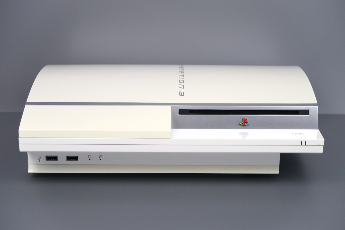 SONY PLAYSTATION 3 PS3 Ceramic White Console CECHH00 CW
