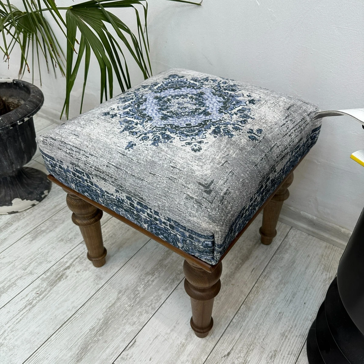 Small sale farmhouse ottoman