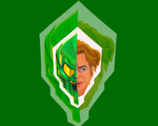 Spider-Man 1 Green Goblin Willem Dafoe Vinyl Gloss Sticker