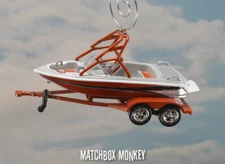 Waterski Wakebord Boat Christmas Ornament Mastercraft Moomba Supra Water Ski