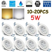 10-20PC 15W LED Downlight Dimmable Spotlight Panel Light Ceiling Light