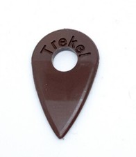 Trekel Mandolinenplektrum - braun, Plektrum f&uuml;r Mandoline