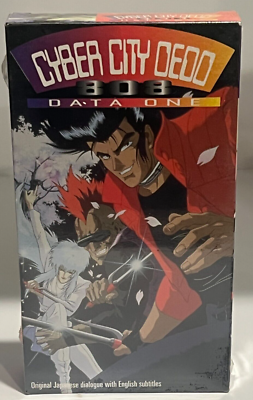 Cyber City Oedo 808: Data 1 (VHS, 1995, Subtitled) for sale online 