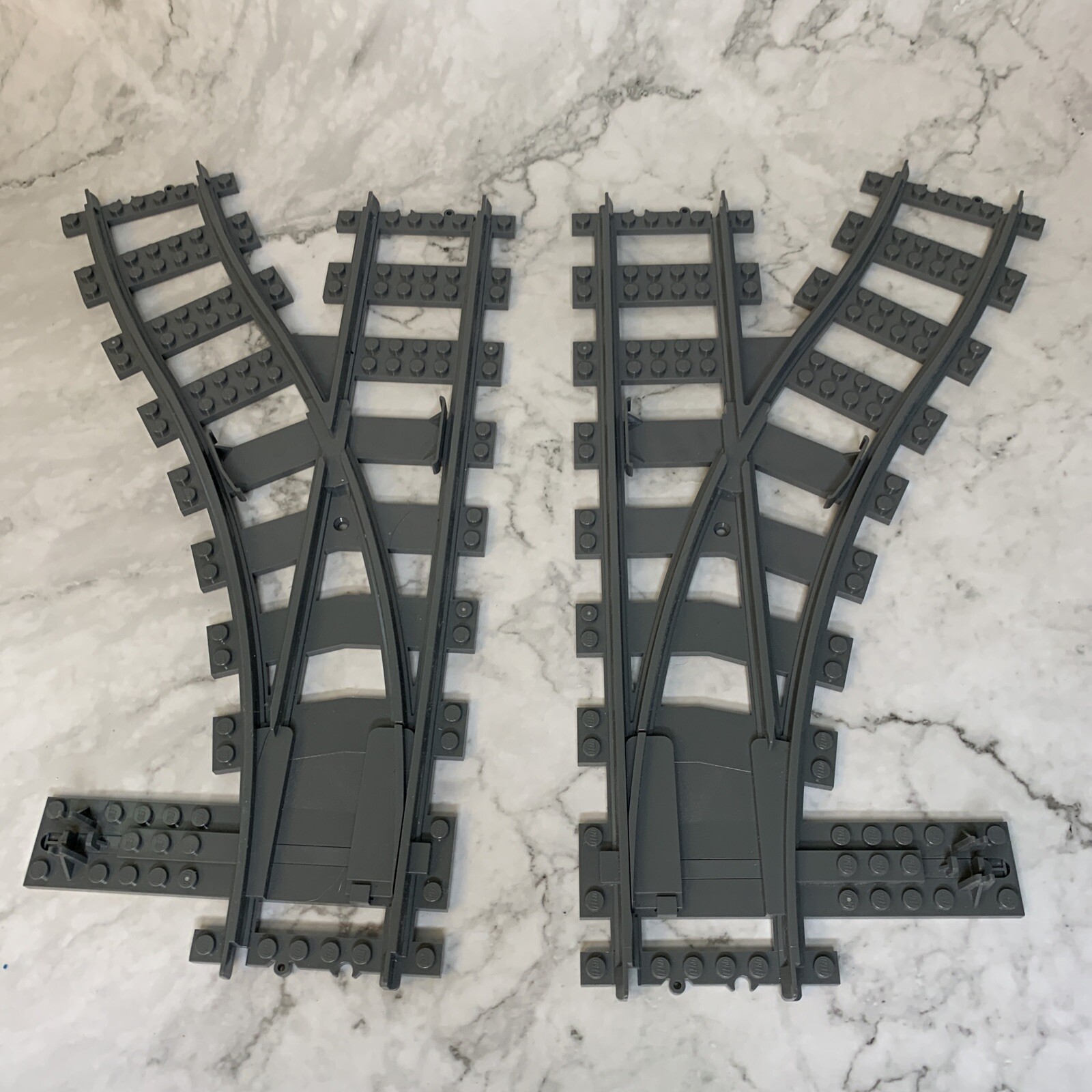 Lego Radio Control rail train switch track 60052 (22)