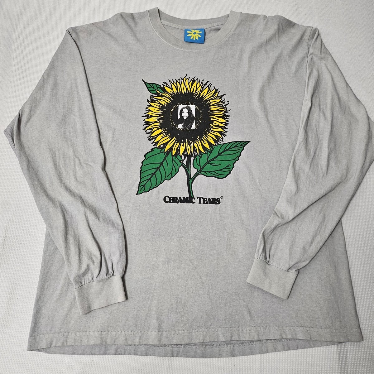 Online Ceramics XL スウェットシャツ ONLINE CERAMICS x Denim Tears RARE Long Sleeve T Shirt Sz XL Light