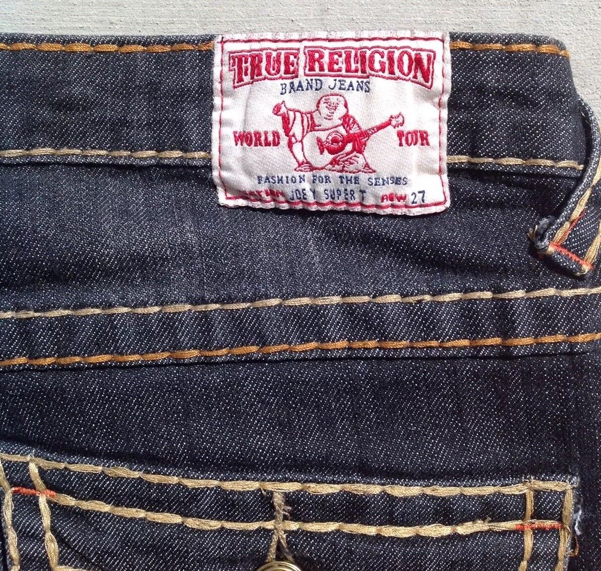 True Religion Womens Joey Super T Double Stitch Jeans Size True Religion Womens Joey Super T Double Stitch Jeans Size