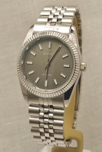 SEKONDA 2519 Ladies Grey Dial Stainless Steel Bracelet Watch RRP £69.99 - Picture 1 of 5