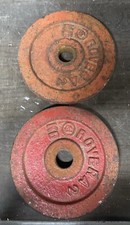 Dischi 2 kg per manubrio bilanciere palestra pesi 2 pezzi Fassi sport foro ø 26