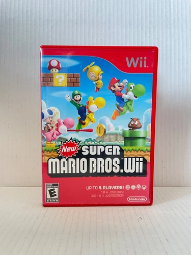New Super Mario Bros. Wii (Nintendo Wii, 2009) Complete Tested Working