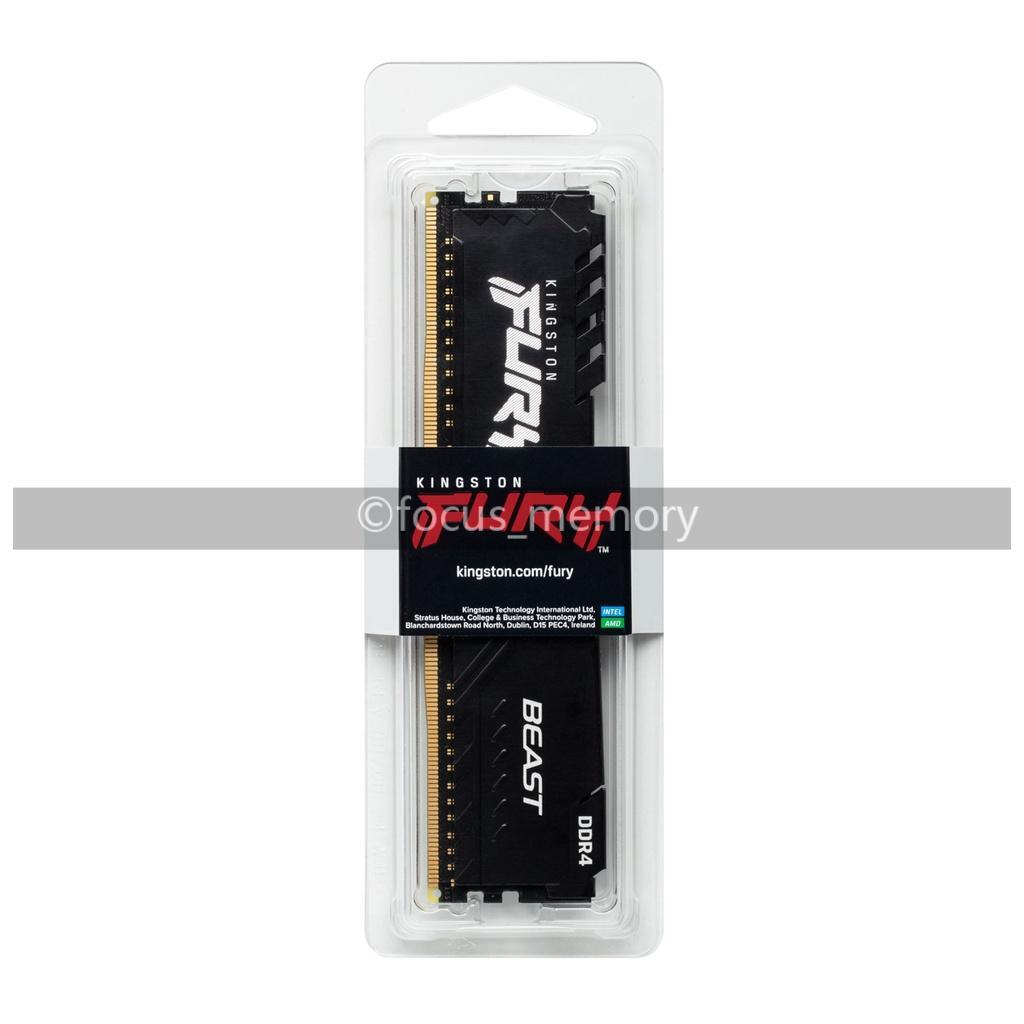 Fury Beast 32GB (2x16GB) Ram DDR4 3600 Mhz PC4-28800 Desktop