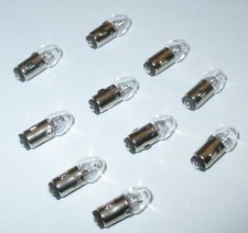 Ersatzlampen BA5 mit Knagge ( Märklin 600150 ) 19V  -  10 x   *NEU*