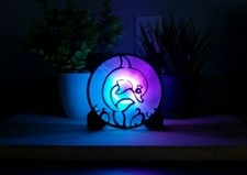 Dolphin Fan Grill / Shroud / Cover - 120mm - Black - 3D printed