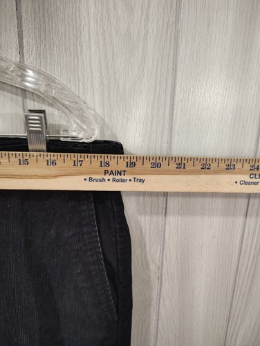 Haggar Generations Black Corduroy Men's Pants Size 38x32 - Picture 5 of 7