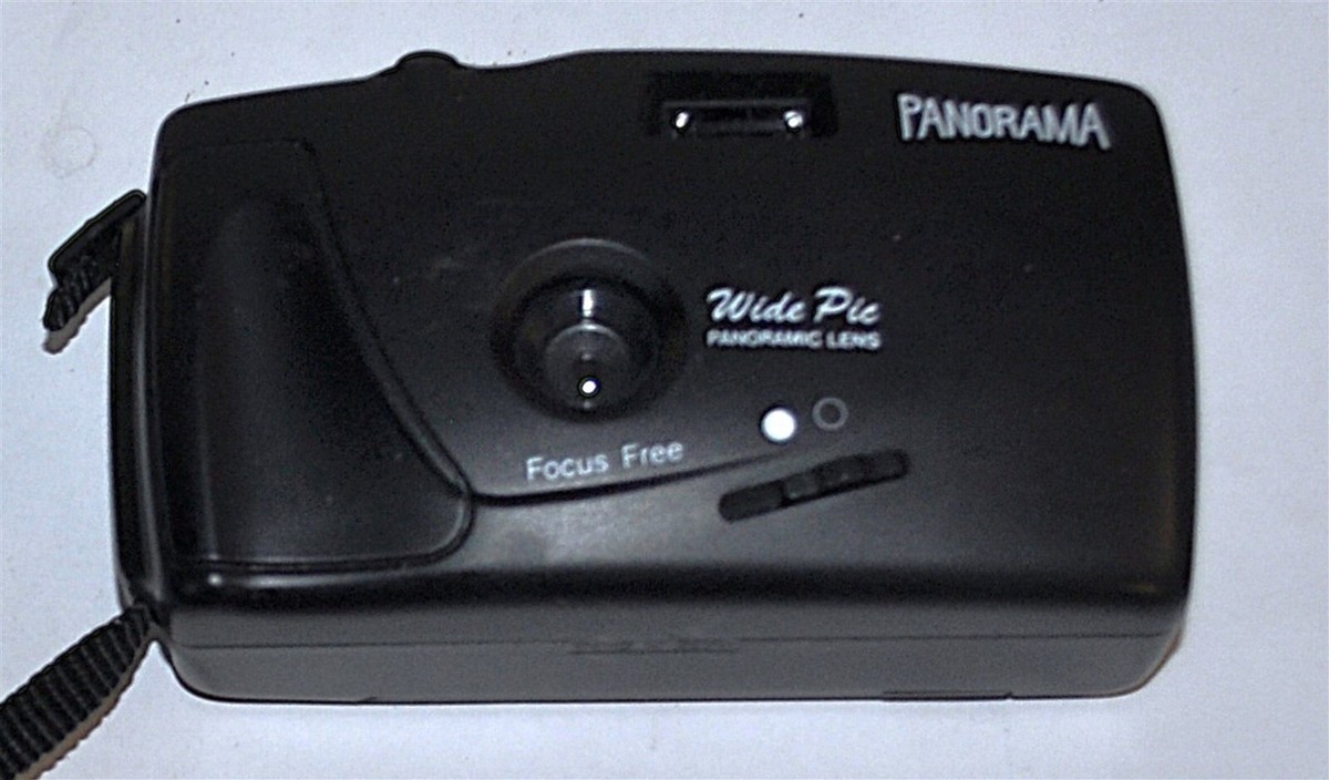 PANORAMA WIDE PIC 35mm CAMERA FOCUS FREE NICE CONDITION