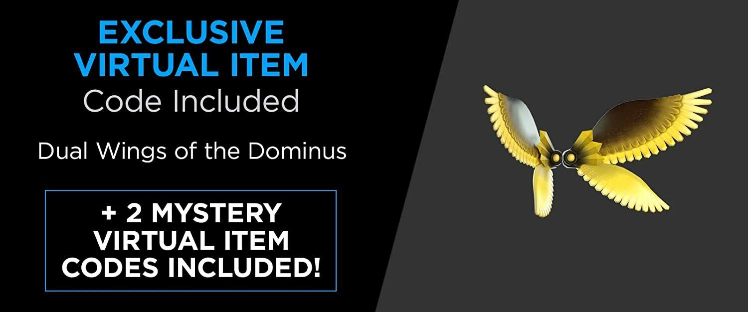 Roblox Ultimate Dominus Legend 2.5 Figure Dual Wings Virtual Code