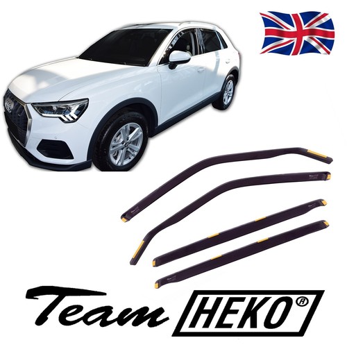 HEKO TINTED WIND DEFLECTORS for AUDI Q3 2018up 4pc eBay