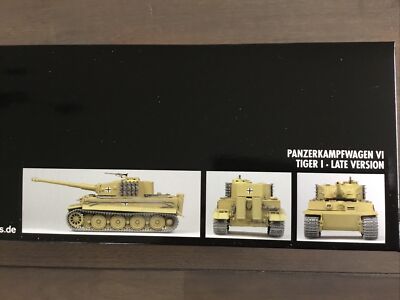 Minichamps German Panzer Tiger I Heavy Tank With Mounted