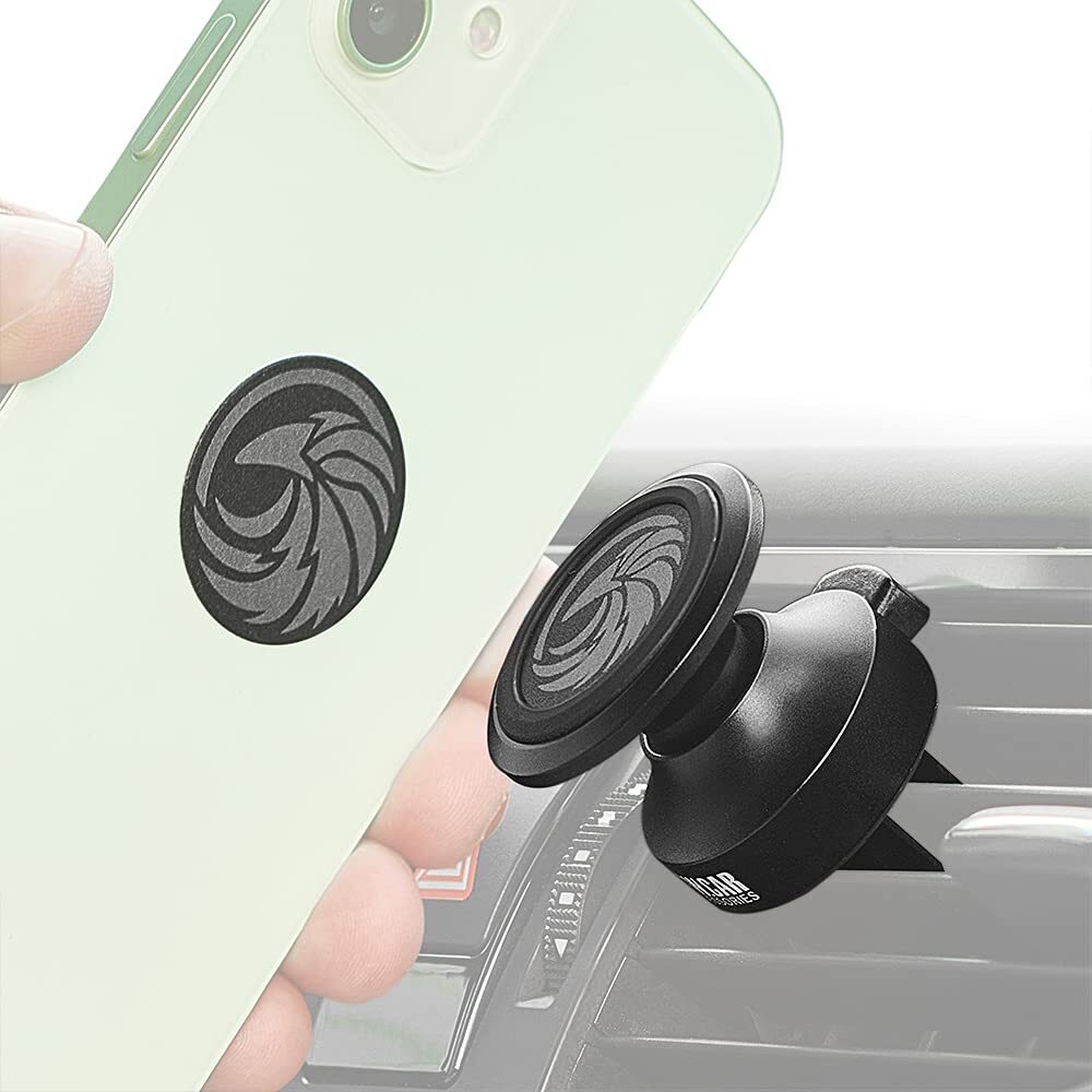 New 2024 Magnetic Cell Phone Holder for Car Vent【 All-Metal 】- for Any Smartp...