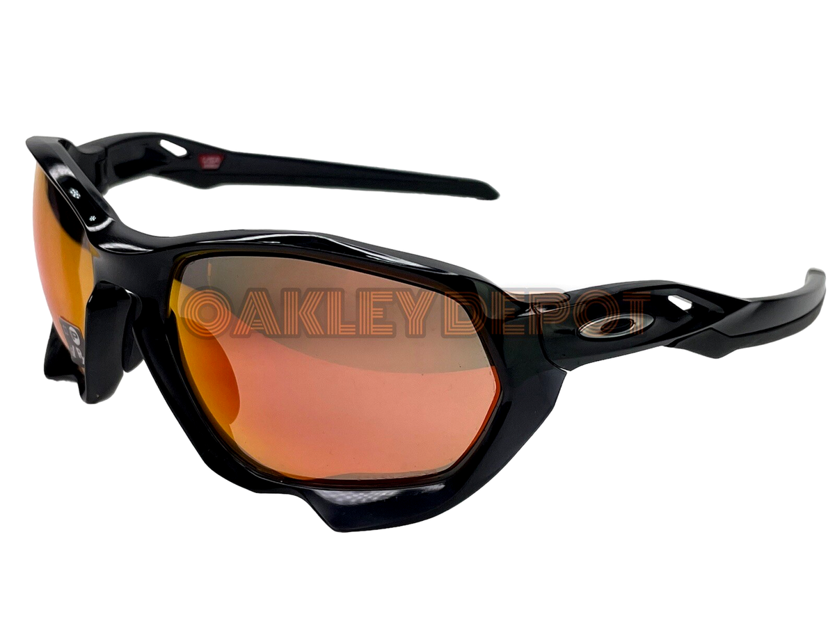 ️ OAKLEY PLAZMA 009019 BLACK INK/PRIZM TRAIL TORCH