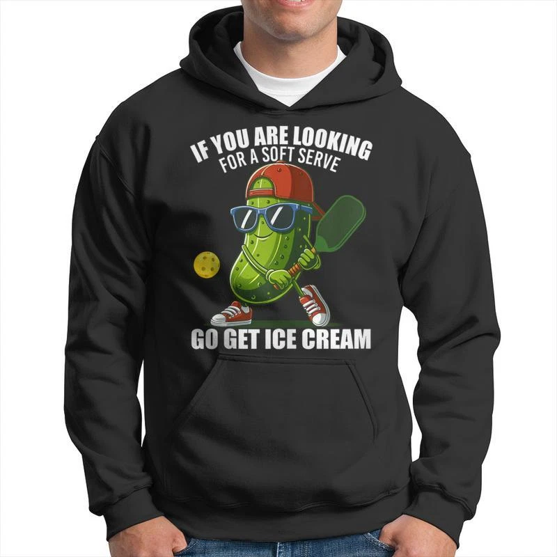 Pickleball Pickle Pickleball Graphic Hoodie