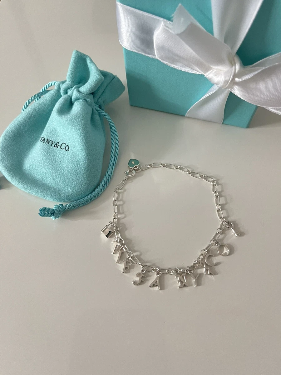Tiffany love notes cheap dangle charm bracelet