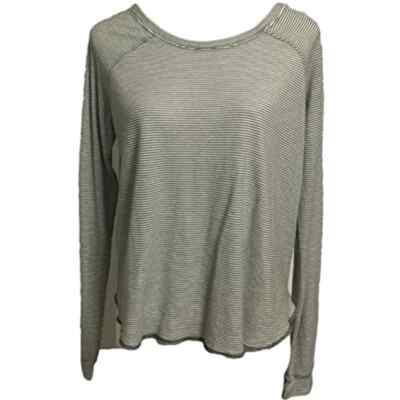We The Free Be Free Women's Mock Neck Long Sleeves Sea Foam Tunic Top Size XS